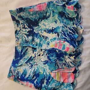 Lilly Pulitzer Sailboat Skort Sz 4